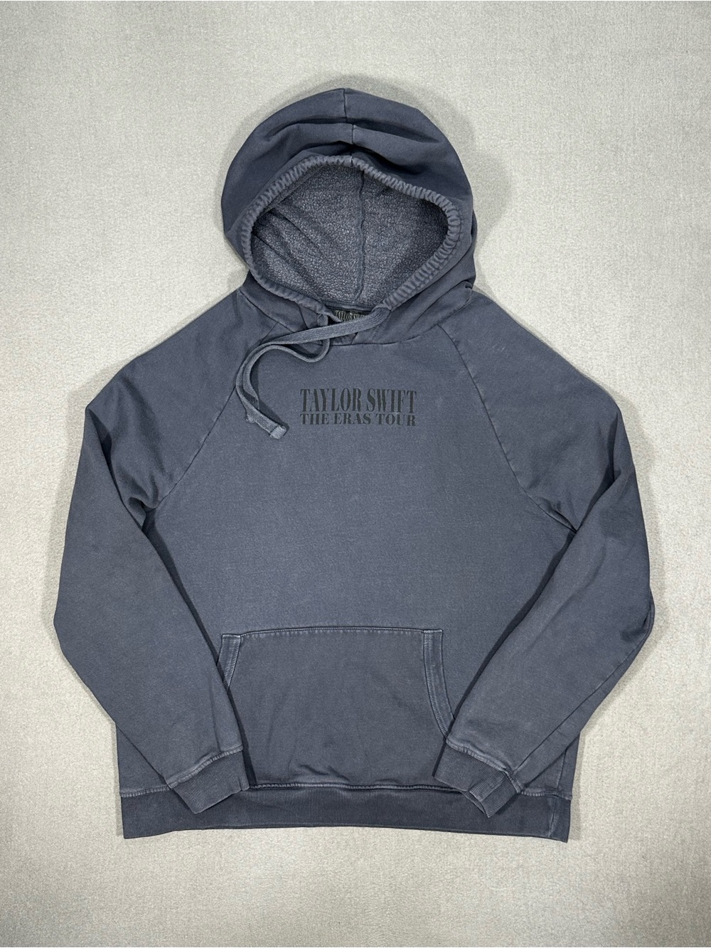 Taylor Swift The Eras Tour 2023 Hoodie Gray Pullover Adult Large